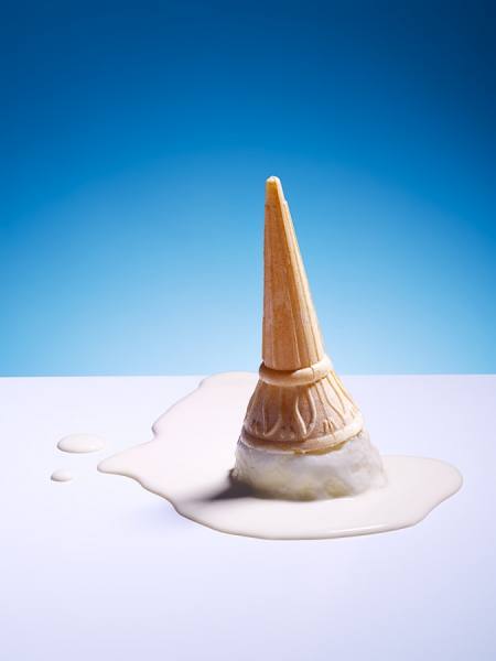 Photograph Edward Fury Ice Cream Melt on One Eyeland